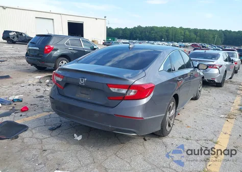 2018 Honda Accord Ex z USA, uszkodzony, nr VIN 1HGCV1F40JA053972